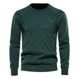 Pull homme Theodor avec motif en losanges