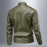 Veste en Cuir Rétro
