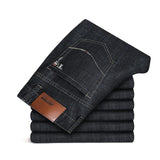 Jeans en Denim Droit Décontractés