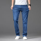 Jeans en Denim Droit Décontractés