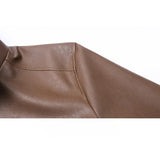 Veste Bombers en Cuir Élégante