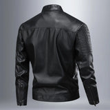 Veste en Cuir Rétro