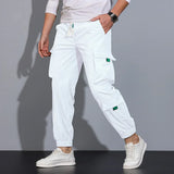 Pantalons Cargo en Velours Côtelé