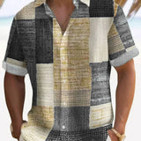 Chemise Patchwork Élégante