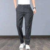 Pantalon Stretch à Carreaux