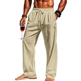 Pantalons en lin hawaïens