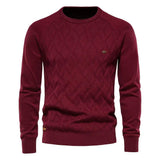 Pull homme Theodor avec motif en losange