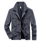 Veste en Coton Vintage pour Homme