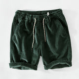 Shorts en velours côtelé élégants