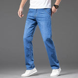 Jeans en Denim Droit Décontractés