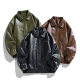 Veste de moto en cuir