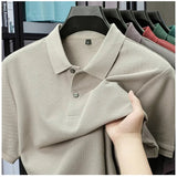 Chemise Polo en Coton Décontractée