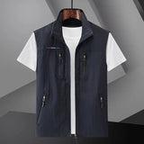 Cardigan imperméable à poches multiples