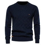 Pull pour homme Theodor avec motif en losange