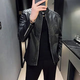 Veste en Cuir Élégante