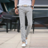 Pantalon en Lin Slim Fit