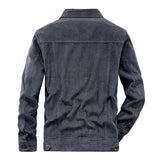 Veste en Coton Vintage pour Homme