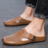 Sandales en Cuir Italiennes Respirantes