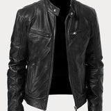 Veste en cuir