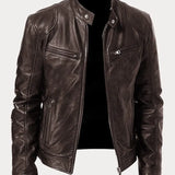 Veste en cuir