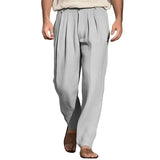 Pantalons en Lin Décontractés