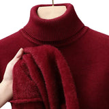 Turtleneck en Laine Élégant