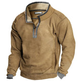 Sweat à zip en polaire