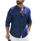 Chemise décontractée en lin