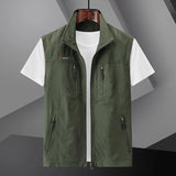 Cardigan imperméable à poches multiples