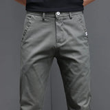 Pantalons en Coton Décontractés