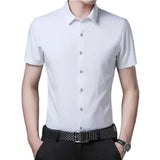 Chemise Business Casual à Manches Courtes