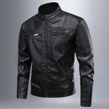 Veste en Cuir Rétro
