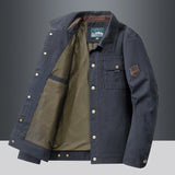 Veste de Vent en Coton Élégante