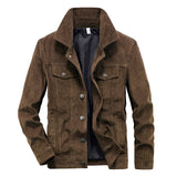 Veste en Coton Vintage pour Homme