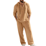 Zalecta - Ensemble de vêtements de détente en lin