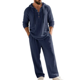 Zalecta - Ensemble de vêtements de détente en lin