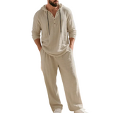Zalecta - Ensemble de vêtements de détente en lin