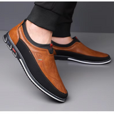 Chaussures de Ville En Cuir Slip-On