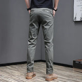 Pantalons en Coton Décontractés