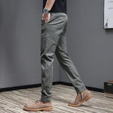 Pantalons en Coton Décontractés