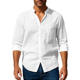 Chemise d'été en Coton/Lin