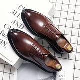 Lucas - Chaussures de Costume Oxford Premium