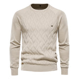 Pull pour homme Theodor avec motif en losange