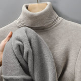 Turtleneck en Laine Élégant