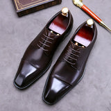 Chaussures de Bureau en Cuir Chic