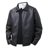 Veste Bombers en Cuir Élégante