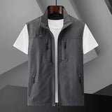Cardigan imperméable à poches multiples