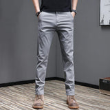 Pantalons en Coton Décontractés