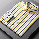 Chemise Casual Rayée pour Homme