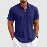 T-shirt Polo en Lin